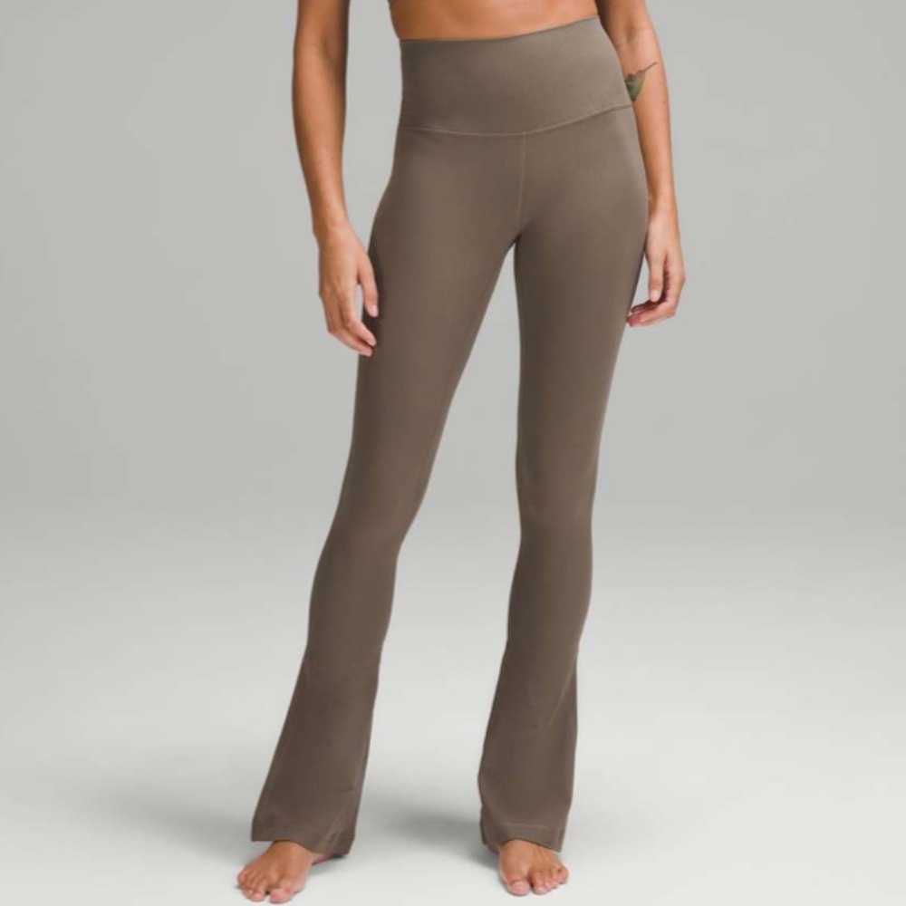 Lululemon Align Ribbed Mini-Flare Pant *Extra Short (Size 6) in Nomad